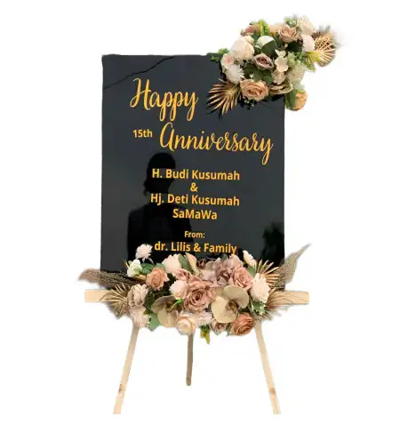 Papan Bunga Akrilik Gonda Baru