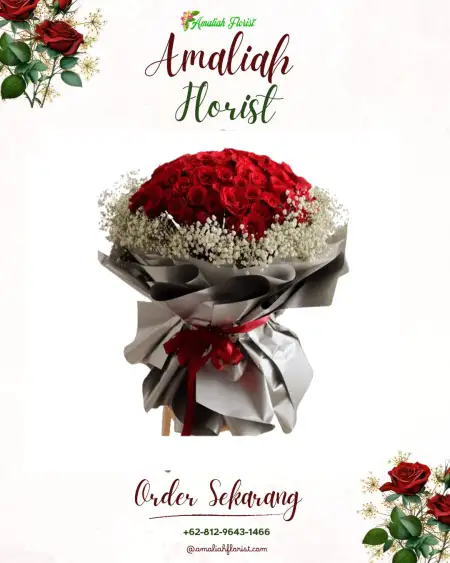 Buket Bunga Gonda Baru