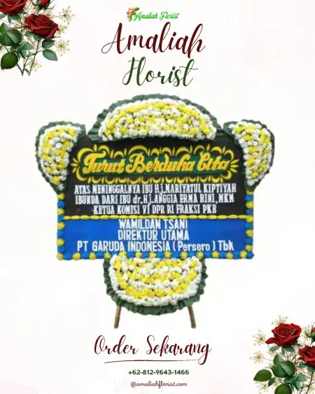 Papan Bunga Duka Gonda Baru